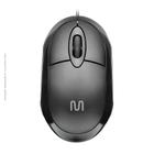 Mouse Multilaser Classic Box Óptico, Com Fio, USB 2.0, 1200DPI, Preto - MO300