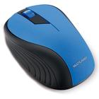 Mouse Multilaser Sem Fio 2.4Ghz Preto E Azul Usb - MO215
