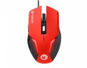 Mouse Nacon Wired Gaming Mouse GM-105RED - Optical Sensor - 2400DPI - Cabo 1,5m (Com fio, Vermelho)