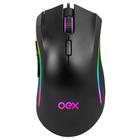 Mouse Oex Game USB Graphic 10.000DPI com LED - MS313
