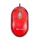 Mouse Office Hoopson, 1200 DPI, Vermelho - MS-035V