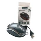 Mouse Optical Home Office Com Fio Usb Mini 1000 Dpi Novo !! - Verde