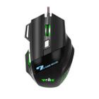 Mouse Óptico Gamer Rgb 7 Botões 3200Dpi Usb Weibo X7