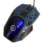 Mouse Óptico Gamer Soldado Usb XZhang Led Azul 3200 DPI