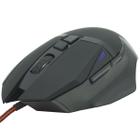 Mouse Óptico Gamer Usb 2400 Dpi 6 Botões Led Rgb 4 Cores Cabo Infokit X Soldado GM-601 Preto