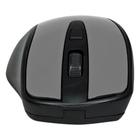 Mouse Óptico Moderno Wireless Sem Fio Usb 3200 Dpi Cinza Ideal para Home Office Escritório