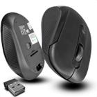 Mouse Óptico Moderno Wireless Sem Fio Usb - Cinza