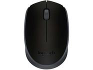 Mouse Óptico Sem Fio M170 Preto/Cinza - Logitech