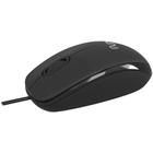 Mouse óptico USB 1200DPI 3BOTOES SLIM Preto