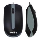 Mouse Óptico Weibo Com 3 Botões 1600 dpi Cabo 1 Metro 3.0 Alta Qualidade WB018