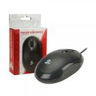 Mouse Otico Usb Office Preto 1000dpi