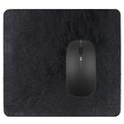 Mouse Pad Antiderrapante Couro Para Trabalho 30x25 + porta copo - GENERTOY