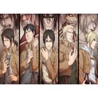 Mouse Pad Attack on Titan Eren Yeager Armin Ymir Annie Leonhart Mikasa Levi Ackerman Anime