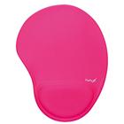 Mouse Pad com Apoio Rosa Ergonômico - Reflex