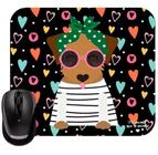 Mouse Pad decorado Marca Me Encanta Dog Caramelo