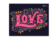 Mouse pad em PVC Love App Tech