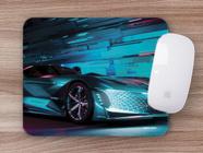 Mouse Pad Emborrachado Personalizado Carro Tunado Tunnig Neon Azul - Criative Gifts