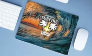 Mouse Pad Emborrachado Personalizado Grande Surf Surfista Praia