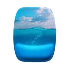 Mouse Pad Ergonomico Agua Mar Ceu Azul - Maluco por Caneca