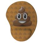 Mouse pad Ergonômico Emoji Cocô Presente Criativo Geek