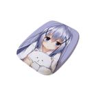 Mouse Pad Ergonomico Gatinho Anime Girl Fofa