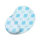 Mouse Pad Ergonomico Gota Camisa Xadrez Azul - Maluco por Caneca