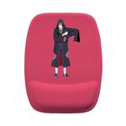 Mouse Pad Ergonomico Itachi Uchiha Akatsuki - Maluco por Caneca