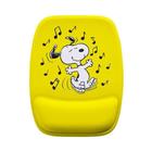 Mouse Pad Ergonomico Snoopy Amarelo Musica