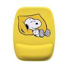 Mouse Pad Ergonomico Snoopy Deitado Almofada
