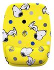 Mouse Pad Ergonomico Snoopy Fundo Amarelo Bolinhas