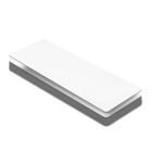 Mouse Pad Gamer Branco Retangular para Sublimação - 70x30 com Superfície Ultra Lisa