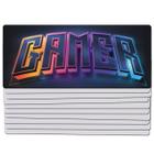 Mouse Pad Gamer Branco Retangular para Sublimação - 70x30 Ultra Liso de Alto Contraste