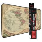 Mouse Pad Gamer De Tecido Neoprene Speed 70cm X 35cm Mapa Mundi Claro