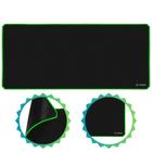 Mouse Pad Gamer Fortrek Speed Borda Cor Verde Para Mouse Redragon Razer Logitech Fps Alta Precisão Base de Microfibra 90x40cm