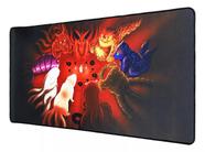 Mouse Pad Gamer Grande 70x35 Bijuus Naruto Shippuden Sasuke Mousepad