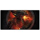 Mouse Pad Gamer Grande Exbom 70 X 35 - Dragão De Fogo