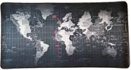 Mouse Pad Gamer Grande Exbom 70 X 35 - Mapa Mundi