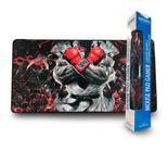 Mouse Pad Gamer Speed Street Fighter Extra Grande 35x70cm 3mm - EXBOM