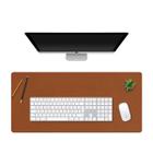 Mouse Pad Grande 120x60cm Gamer home Office Escritorio Sintético Antiderrapante Marrom Castor