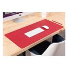 Mouse Pad Grande Couro Vermelho - Vermelho