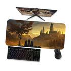 Mouse pad Harry Potter Hermione e Ronny 1 - Mousepad Gamer 90x40 80x40 60x