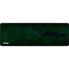 Mouse Pad Largo Bordas Costuradas Gaming Sniper Preto Rise Mode Extended