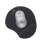 Mouse Pad Multilaser Ac024 Preto Com Gel Confortável E Macio