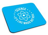 Mouse Pad Science Is Like Magic Azul Mousepad