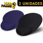 Mouse Pad Sortido Ergonomico Com Apoio de Pulso Confortavel Para Escritorio Home Office Gamer - Proteloja