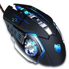 Mouse para jogos Atrasee V6 com fio RGB 6400 DPI para PC e laptop