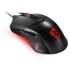 Mouse para jogos MSI Clutch GM08 4200 DPI com sensor óptico preto