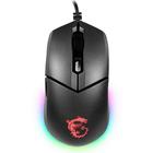 Mouse para jogos MSI Clutch GM11 5000 DPI com sensor óptico RGB