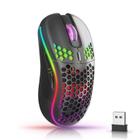 Mouse para jogos sem fio AVMTON Honeycomb Shell Recarregável