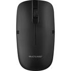 Mouse s/fio usb multilaser slim light pt